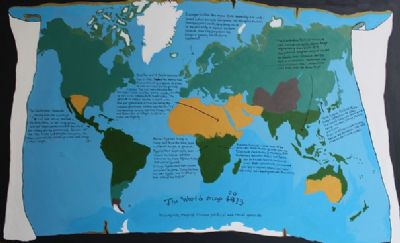 A World Map.